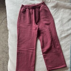 COMFRT Maroon Sweatpants